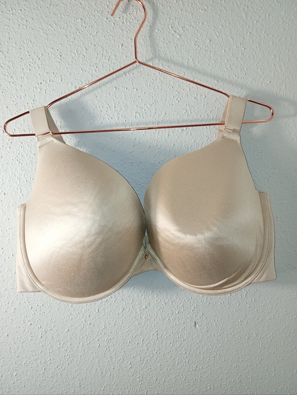 Cacique Beige Everyday Smooth Nude T-Shirt Bra 46DDD